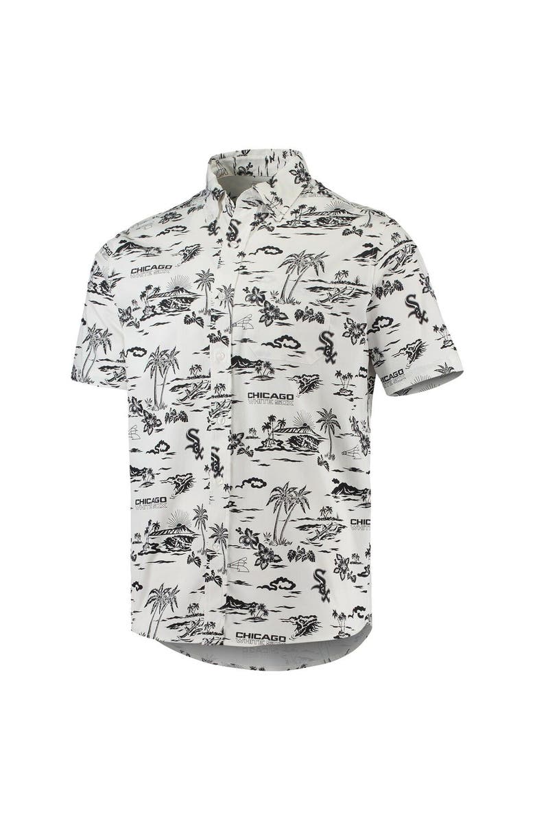 Reyn Spooner Men's Reyn Spooner White Chicago White Sox Kekai Performance Button-Up Shirt, Alternate, color, White
