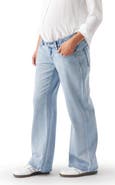 Ripe Maternity Billie Elastic Wide Leg Maternity Jeans