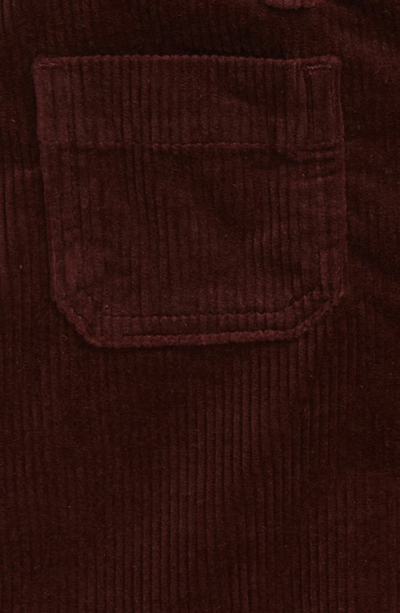 Bonpoint Kids' Tison Corduroy A-Line Skirt, Alternate, color, Bordeaux
