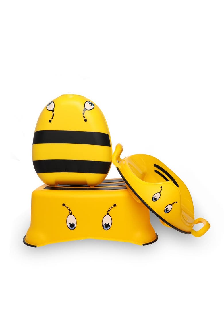 Travel Potty, Trainer Seat & Step Stool, Main, color, Bumblebee