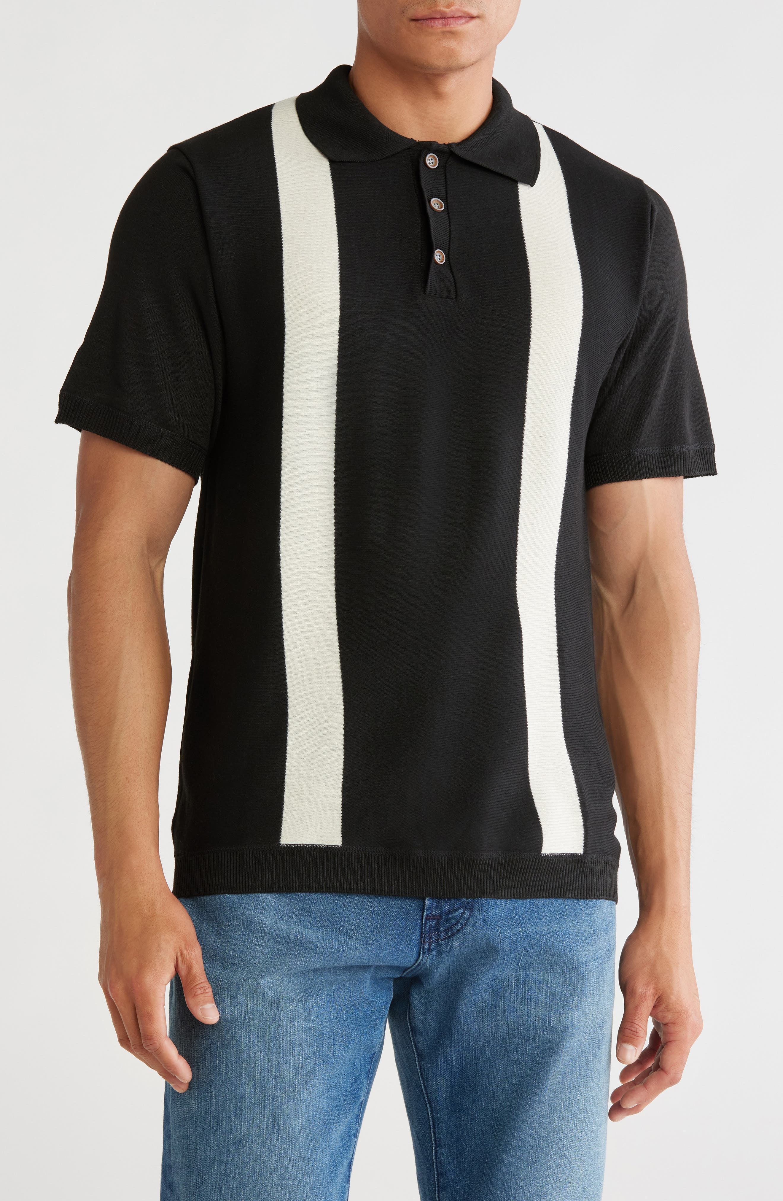 T.R. PREMIUM Slim Fit Sweater Knit Polo