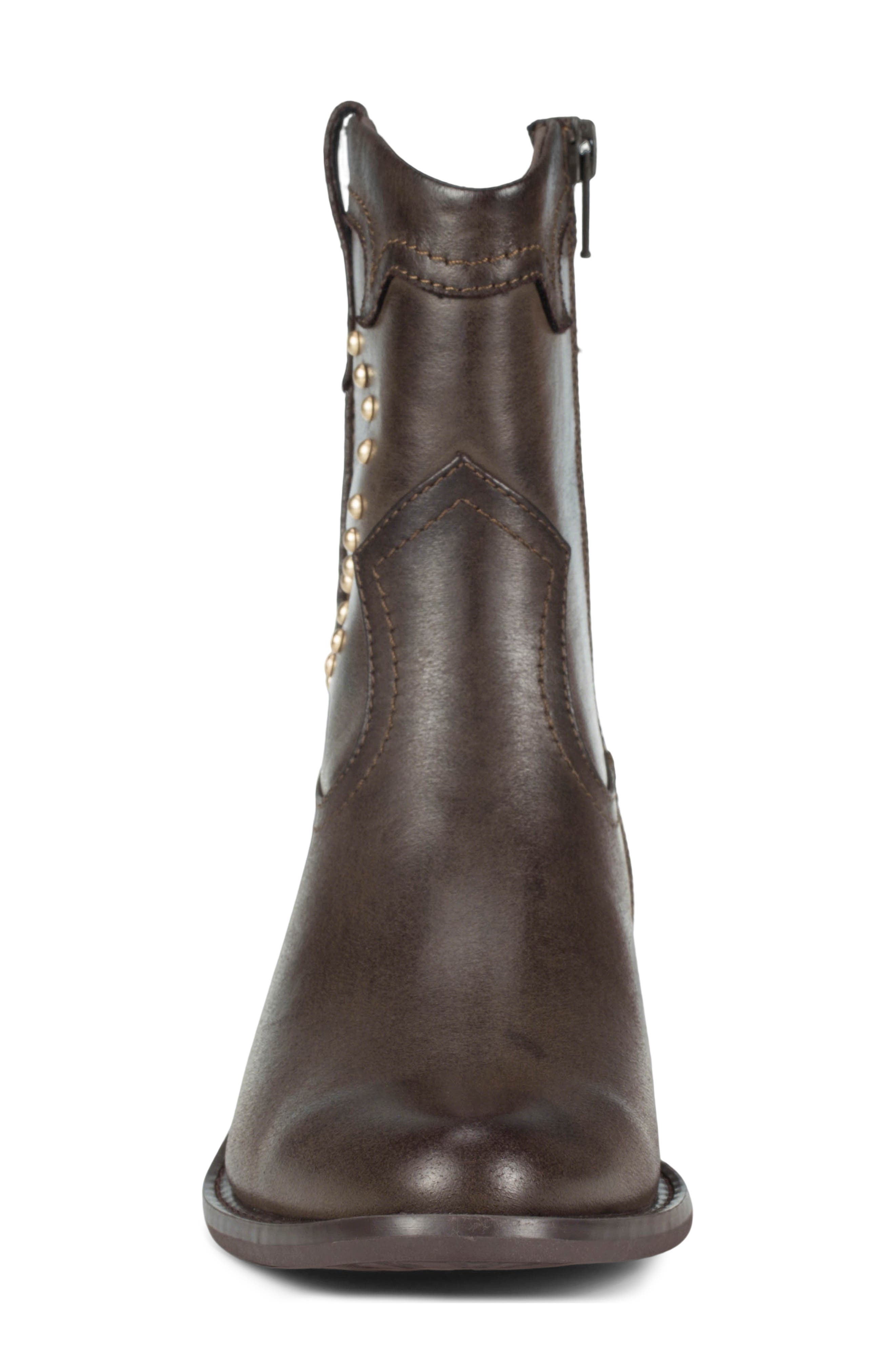 Nova Western Boot, Alternate, color, DARK BROWN