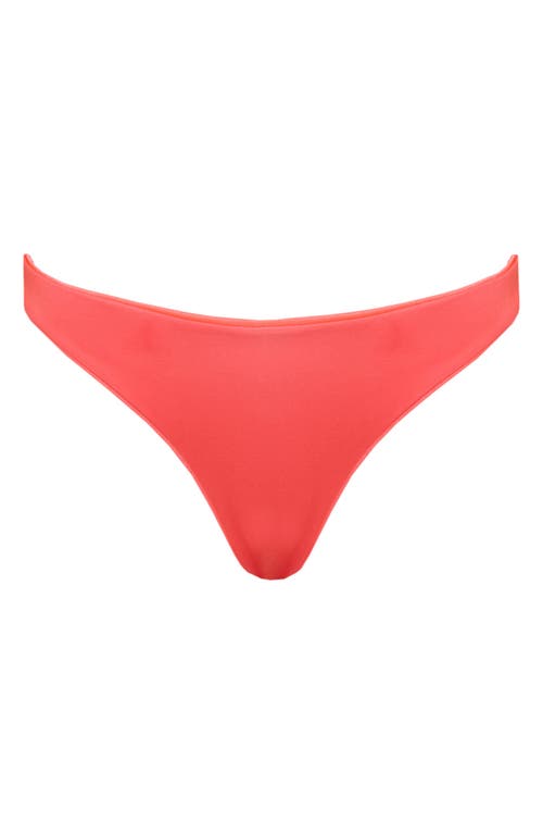 Maaji Cerise Sublimity Reversible Bikini Bottoms In Bright Pink
