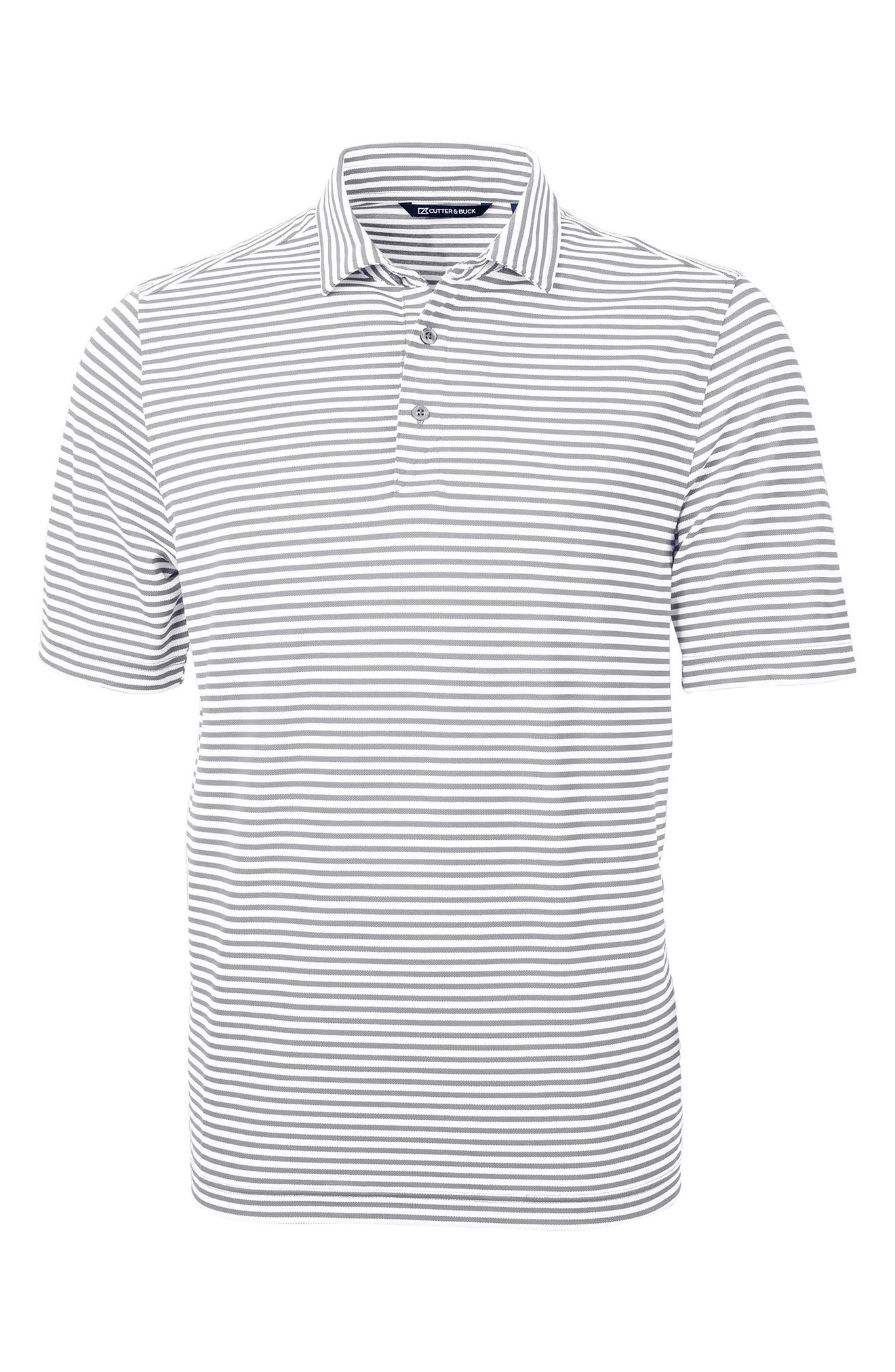 Virtue Pique Stripe Recycled Blend Polo - image 3