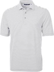 Cutter & Buck Virtue Piqué Stripe Recycled Blend Polo