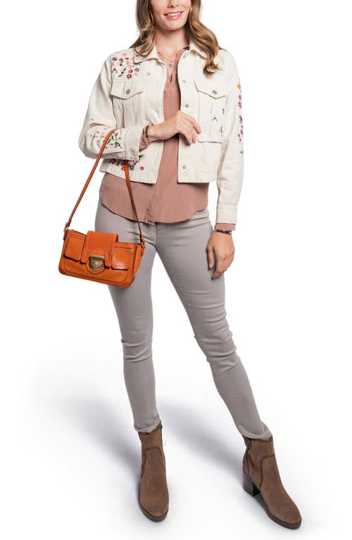 Old Trend Camellia Convertible Crossbody Bag In Caramel
