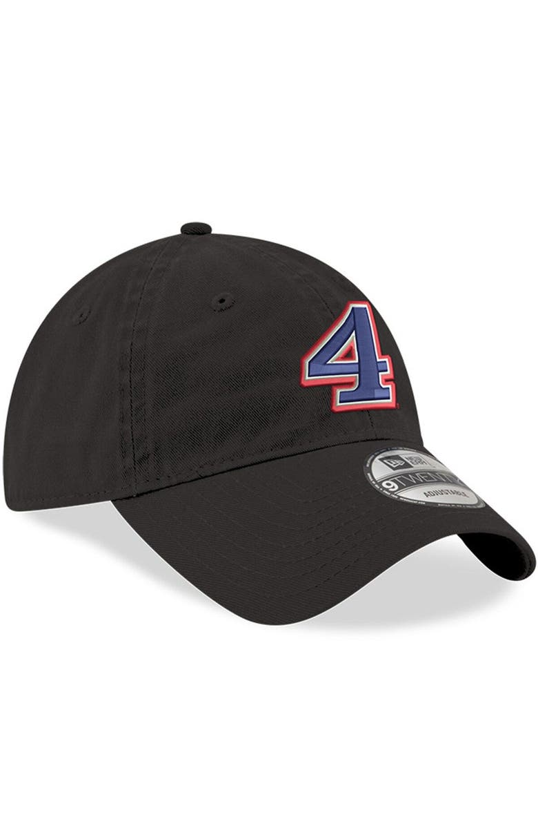 New Era Men's New Era Black Kevin Harvick 9TWENTY Enzyme Washed Adjustable Hat, Alternate, color, 