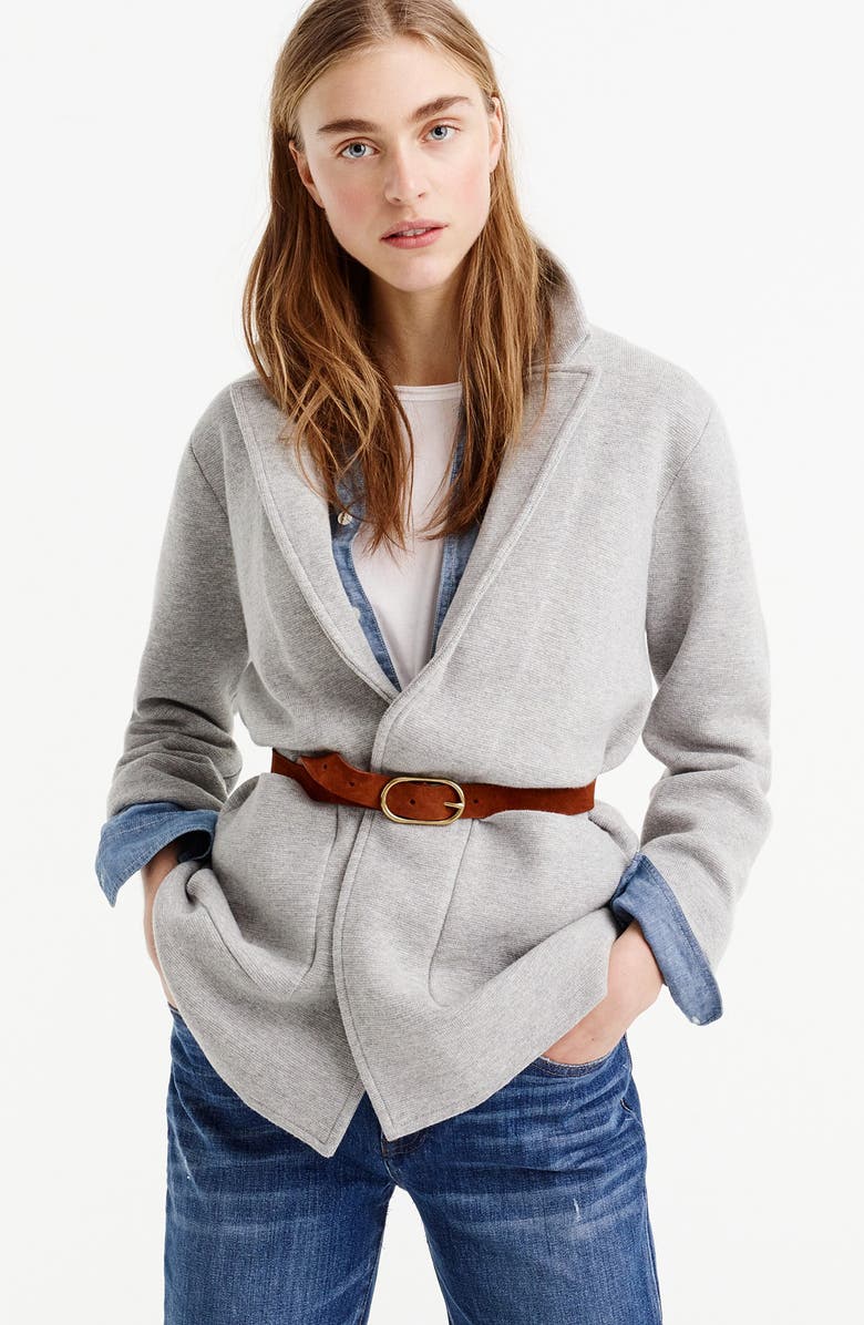 J.Crew New Lightweight Sweater Blazer, Alternate, color,