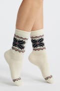 Polo Ralph Lauren Snowflake Border Crew Socks