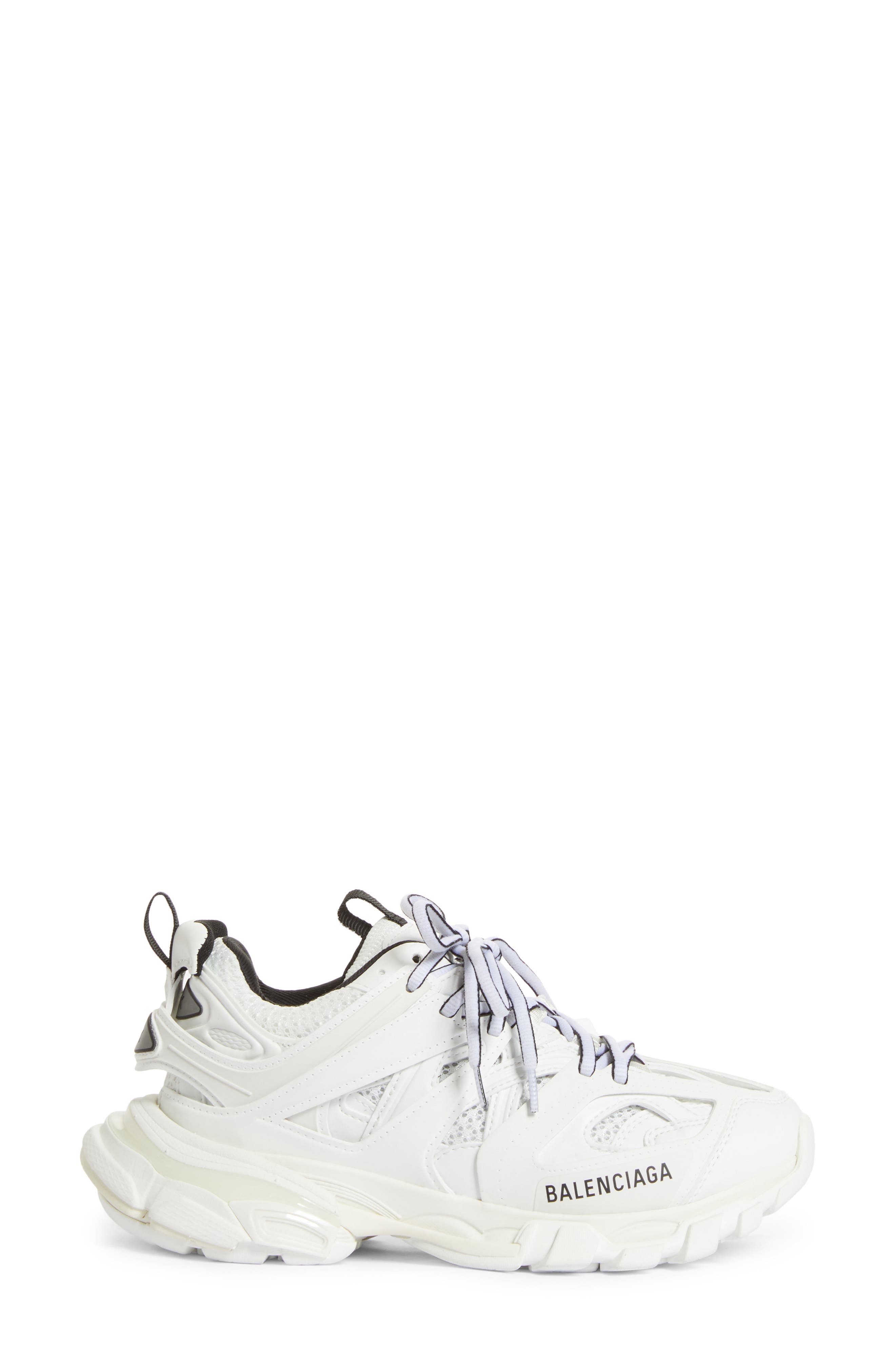 Balenciaga Track Sneaker, Alternate, color, White/ Black