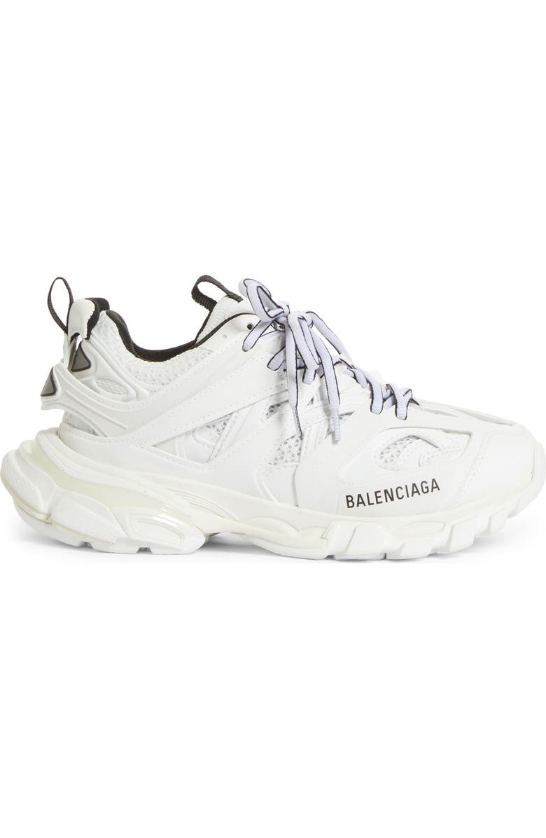 Balenciaga Track Sneaker, Alternate, color, White/ Black