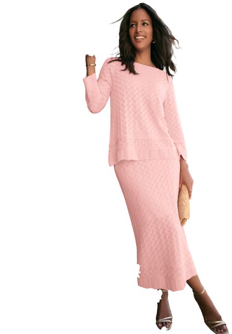 Soft Pointelle Sweater