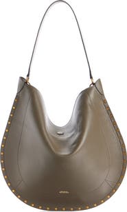 Isabel Marant Oskan Bubble Soft Leather Hobo Bag