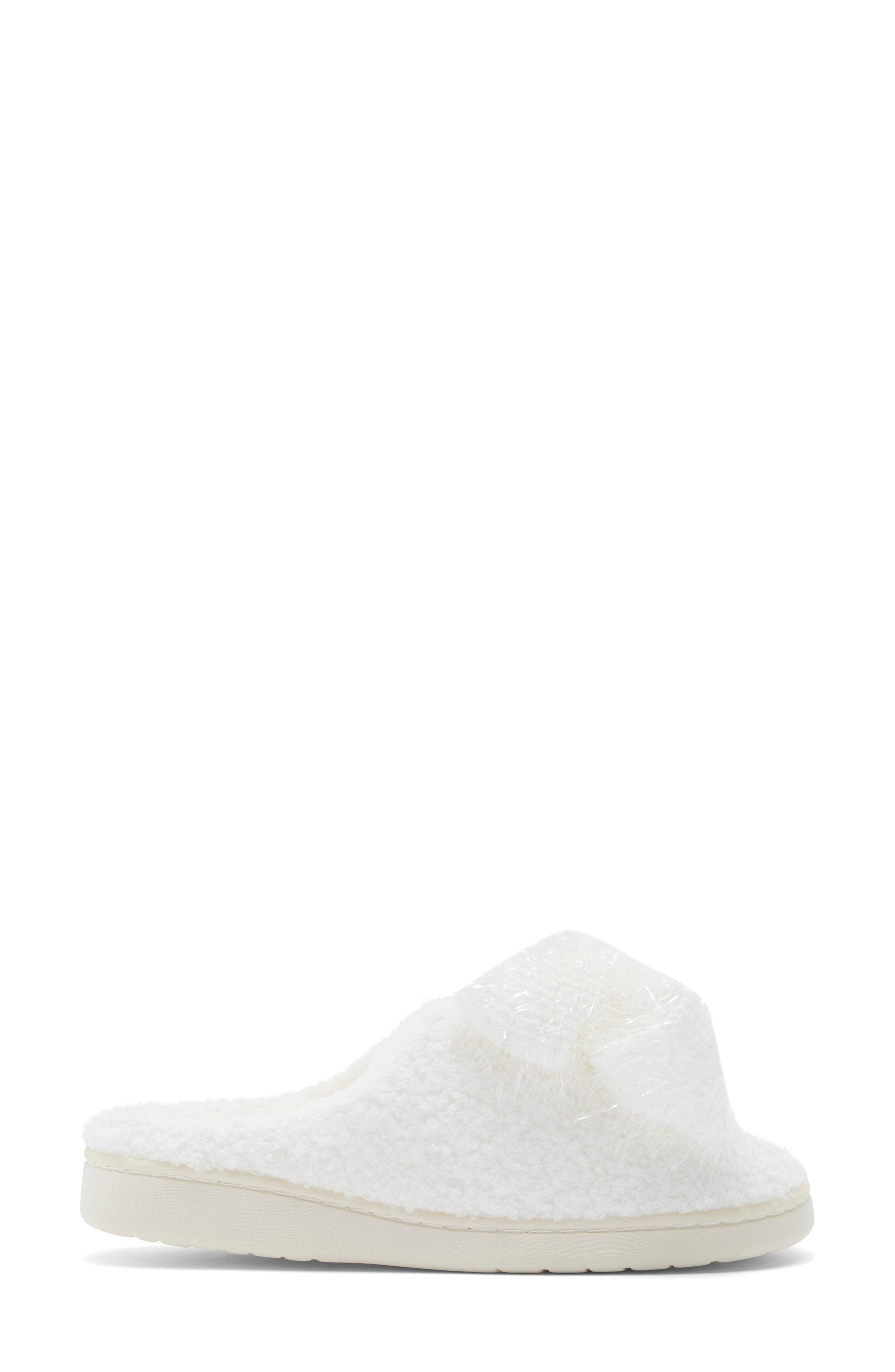 MIA Cozi Slipper, Alternate, color, 3D White Tinsel Bow