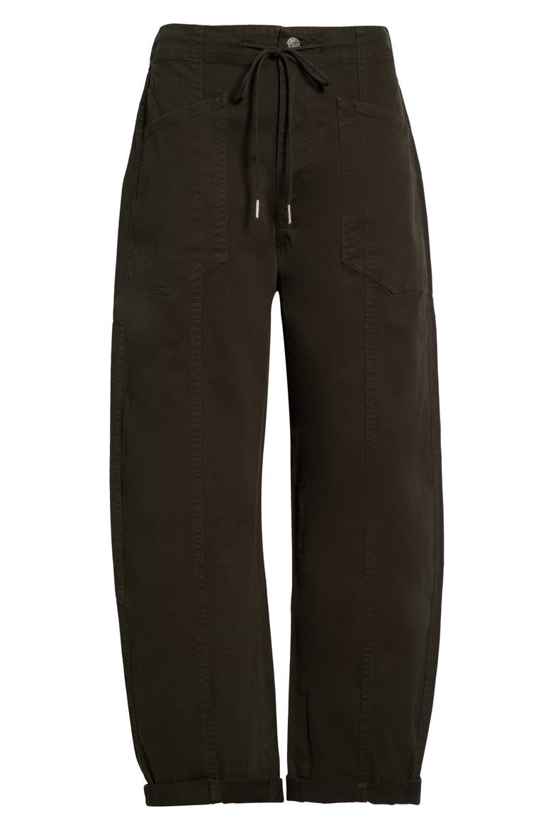 Villa Barrel Leg Pants, Alternate, color, FERN