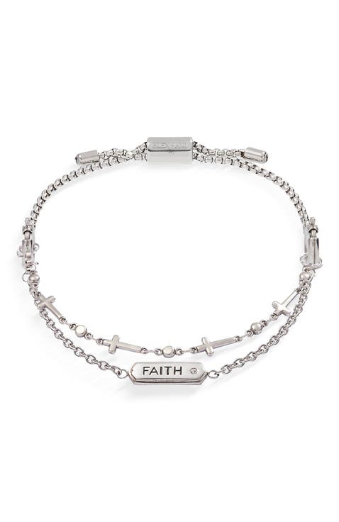 Faith Stranded Bracelet Set