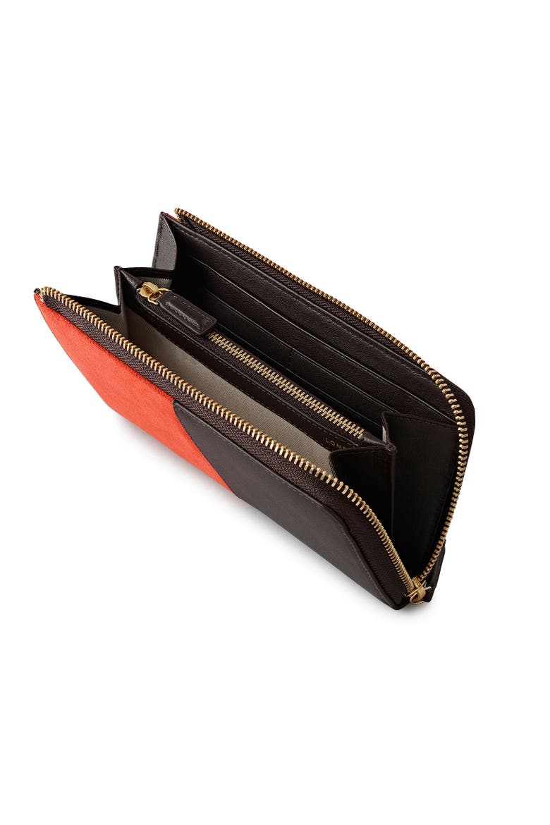 Chilworth Street Large Zip Around Wallet, Alternate, color, Flame