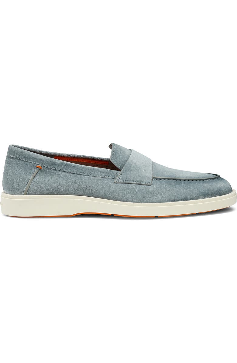 Santoni Revolve Loafer, Alternate, color, Grey