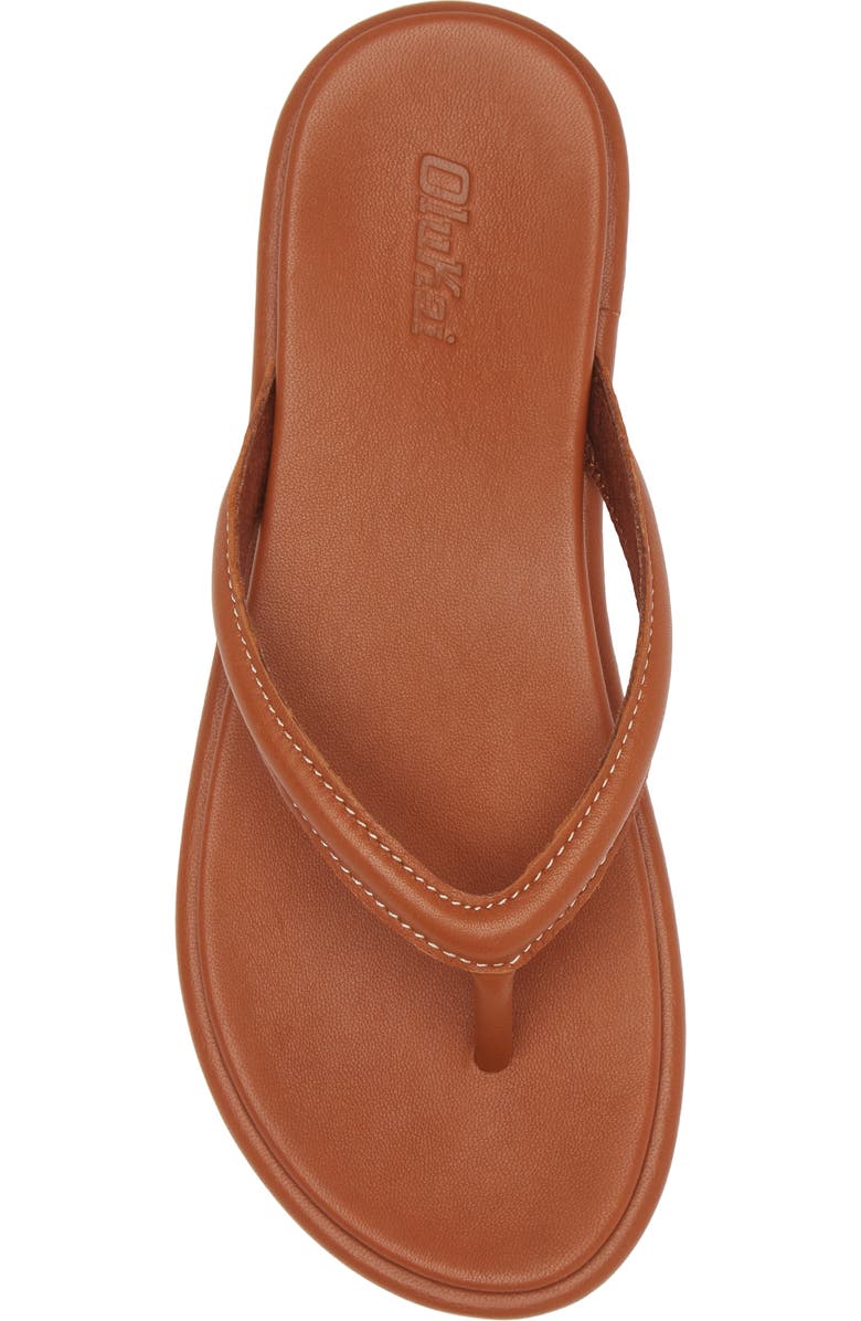 OluKai Tiare Flip Flop, Alternate, color, Fox / Fox