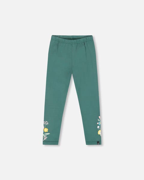 Leggings with Flower (Little Kid & Big Kid)