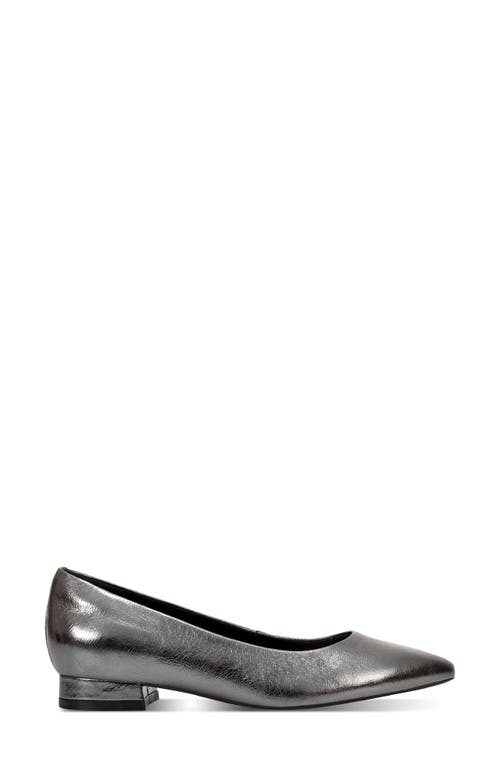Rockport Tessa Pointed Toe Flat In Gray