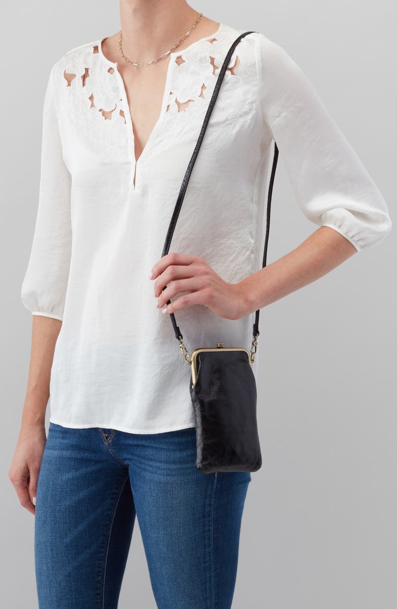 HOBO Melody Leather Crossbody, Alternate, color,