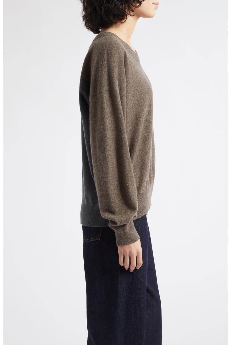 Jessie Cashmere Crewneck Sweater, Alternate, color, HEATHCOT COLOURWAY