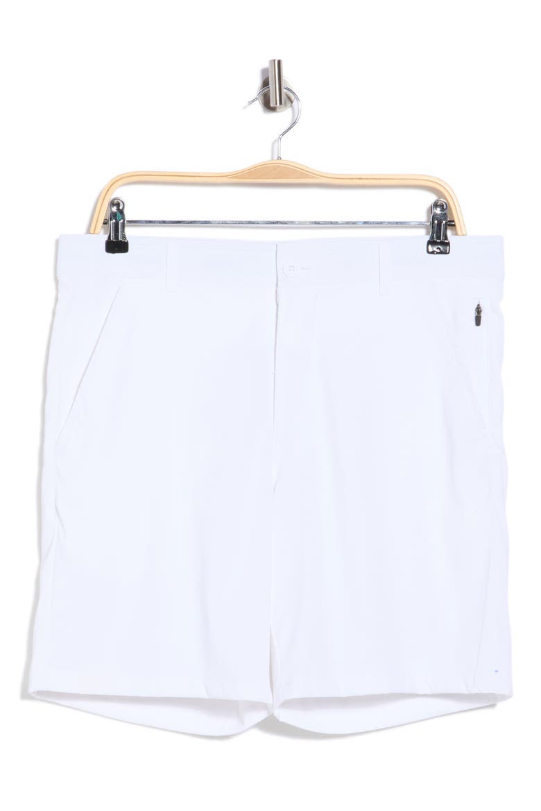 Essential Tech Chino Shorts, Alternate, color, WHITE
