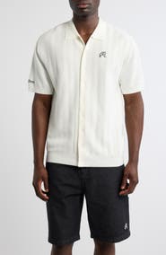 Malbon Golf Crosscut Knit Polo