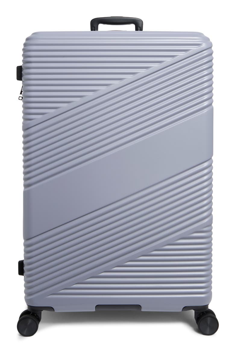 Ravia 28-Inch Hardside Spinner Luggage, Main, color, DOVE-GREY