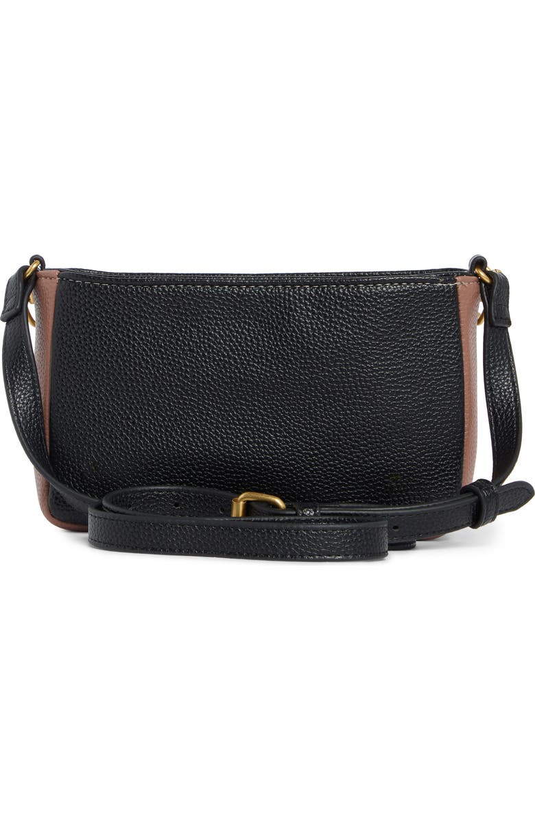 Tahari Hollis Crossbody Bag, Alternate, color, Black Block