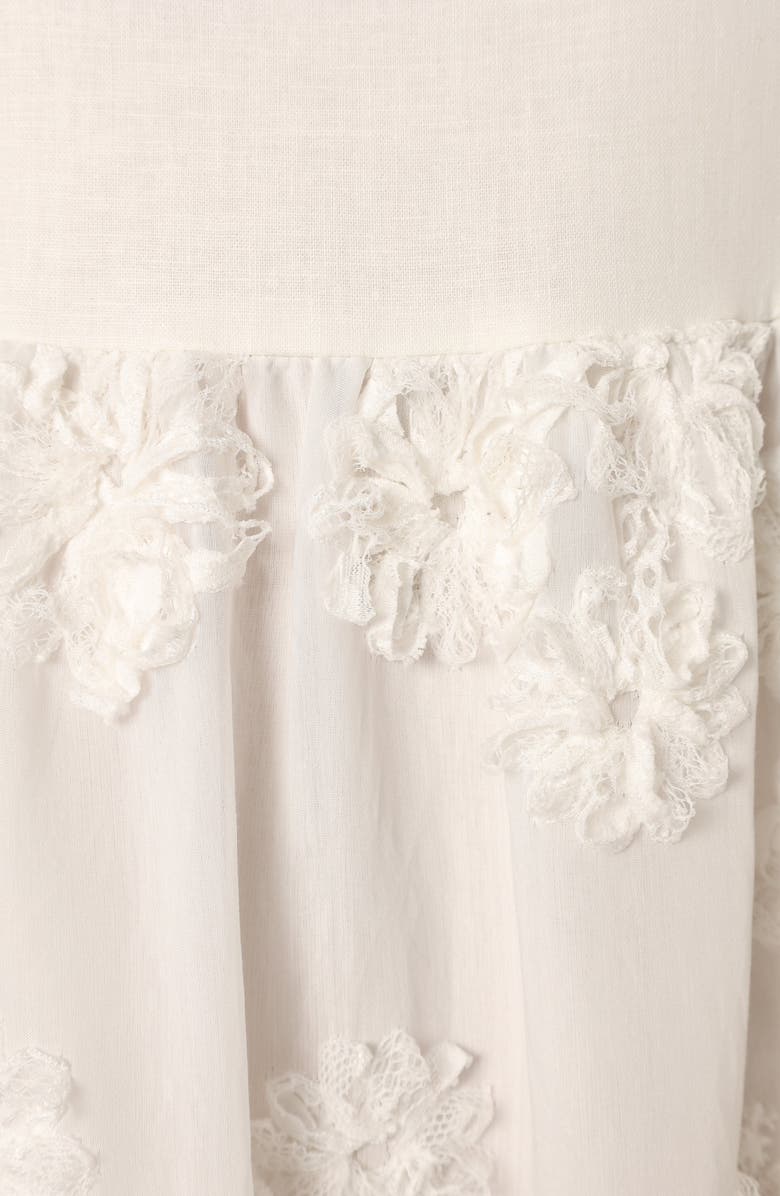 Petal & Pup Trixie Floral Embroidery Maxi Dress, Alternate, color, 