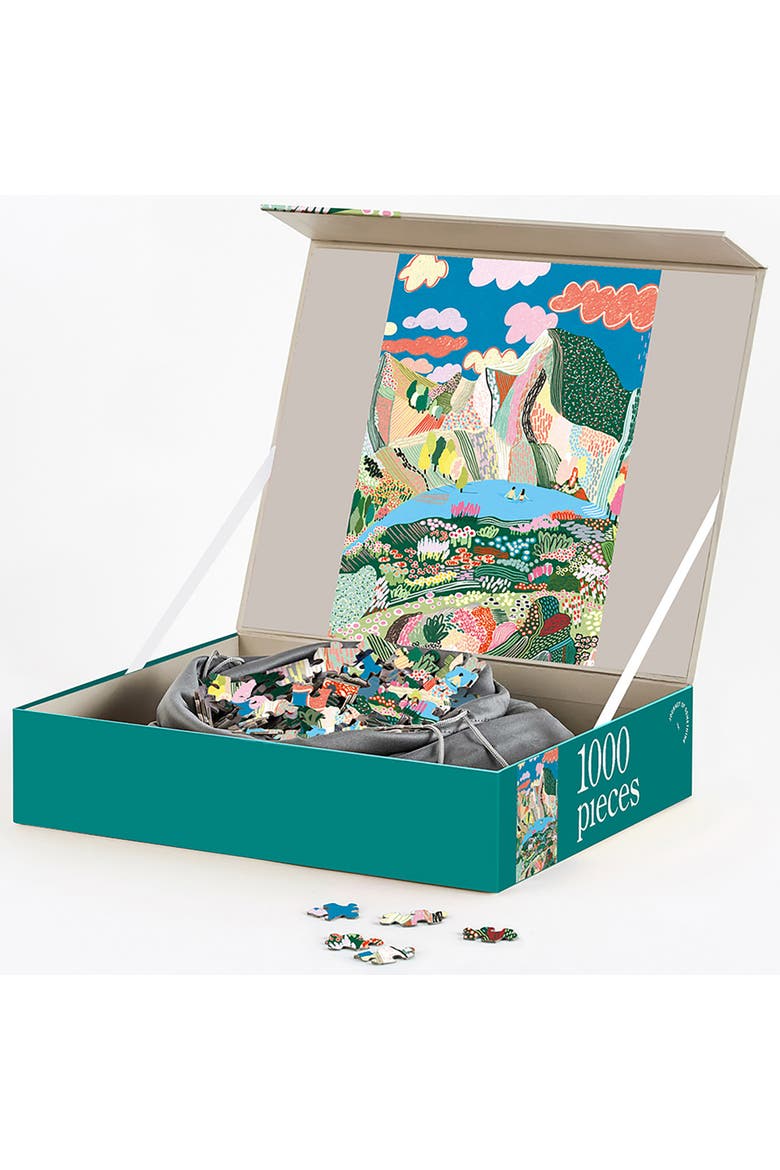Laguna 1000 Piece Puzzle, Adult Jigsaw, 20 x 27.5 Inches, Alternate, color, Multicolored