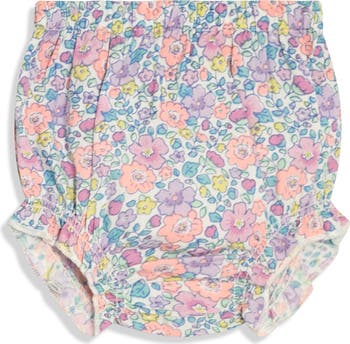 Floral Cotton Dress & Bloomers