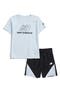 Kids' Polo & Woven Shorts Set