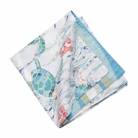 Sea Turtle Cove Cotton Napkin