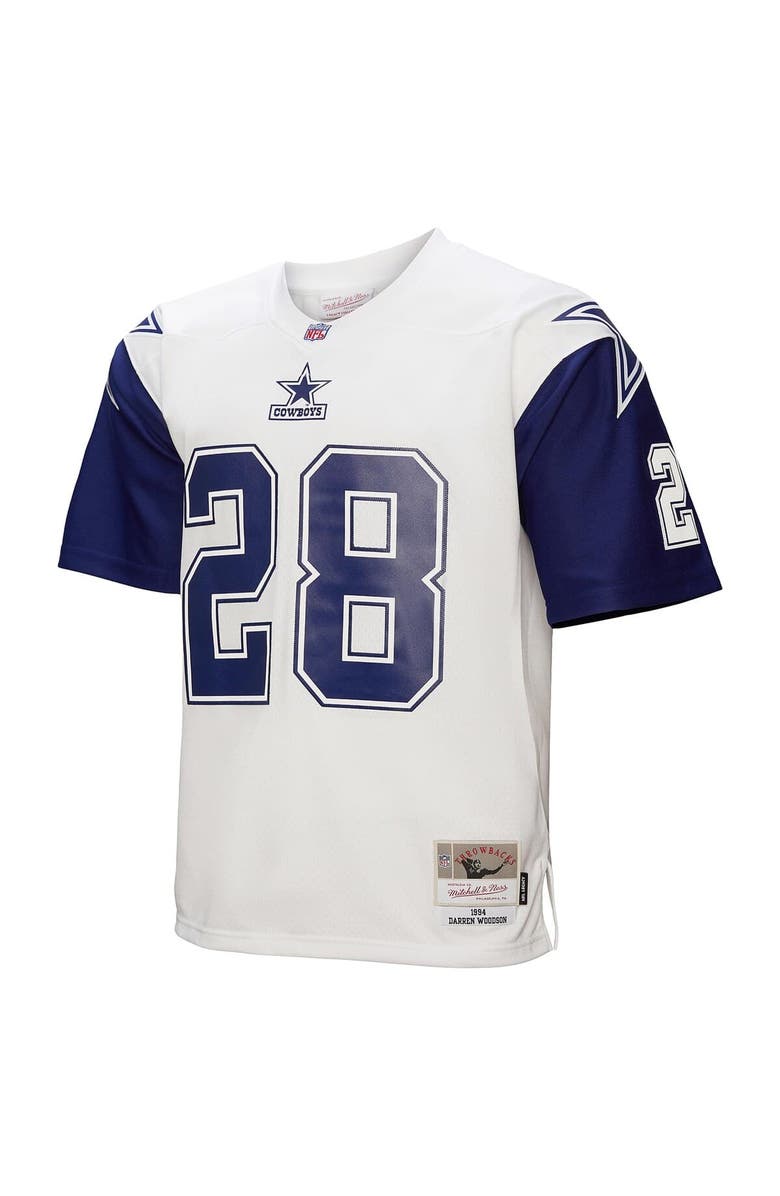 Mitchell & Ness Men's Mitchell & Ness Darren Woodson White Dallas Cowboys 1994 Alternate Legacy Replica Jersey, Alternate, color, 