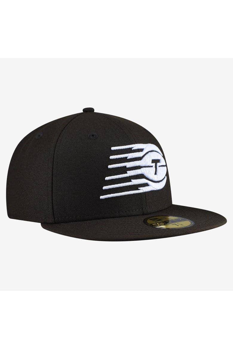 Men's New Era  Black Toronto Tempo Team 59FIFTY Fitted Hat, Alternate, color, Black