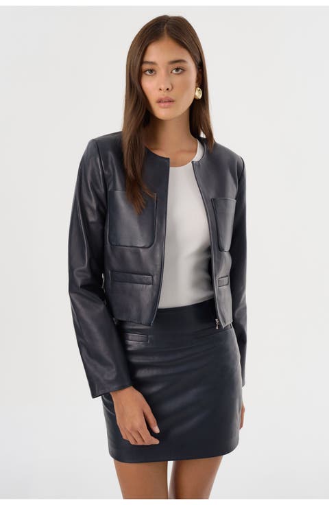 LINETTE | Leather Jacket