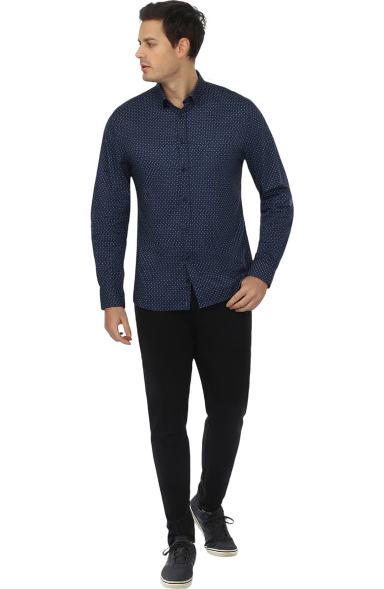 Vustra Men's Sierra Heights Print Button-Down Shirt, Alternate, color,