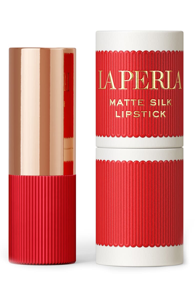 La Perla Refillable Matte Silk Lipstick, Alternate, color, 