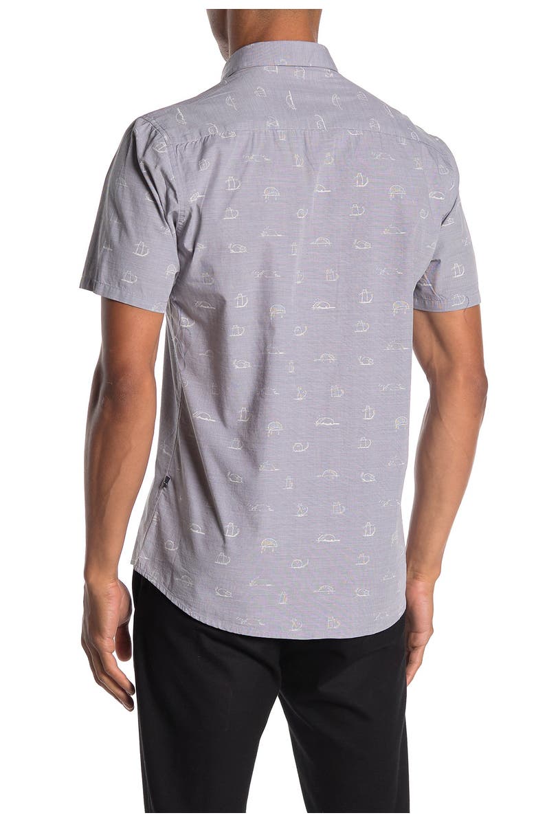 Civil Society Printed Short Sleeve Shirt, Alternate, color,