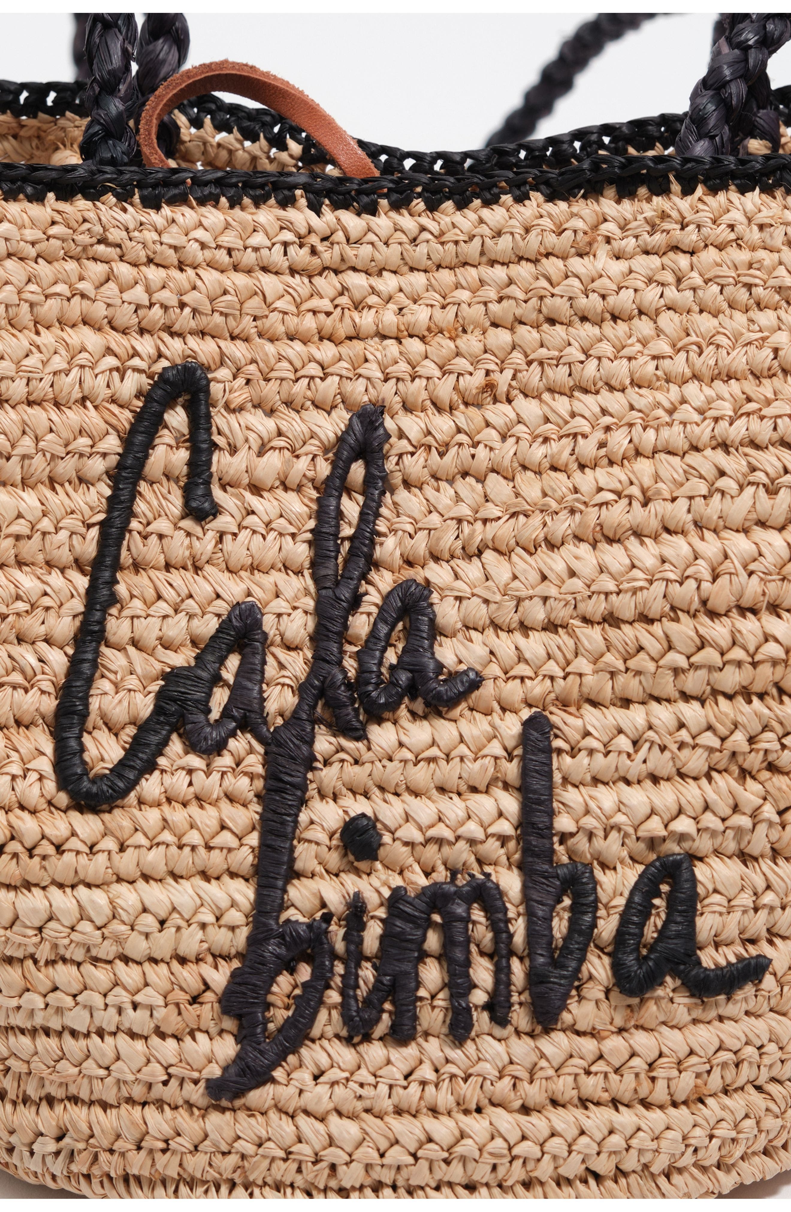 Small Raffia Basket Bag, Alternate, color, NATURAL