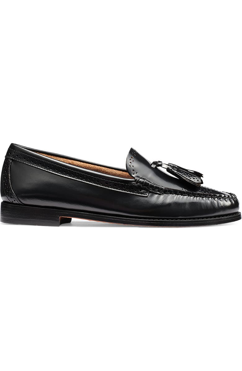 G.H.BASS Estelle Tassel Loafer, Alternate, color, Black