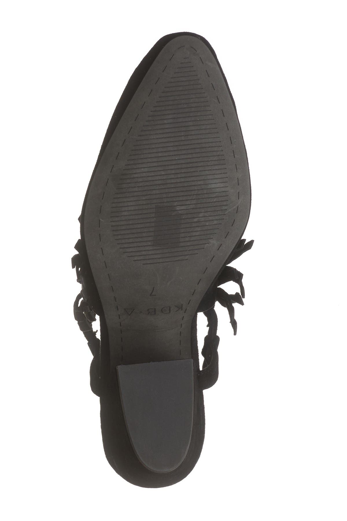 Kelsi Dagger Brooklyn Ilona Fringe Slingback Bootie, Alternate, color, 