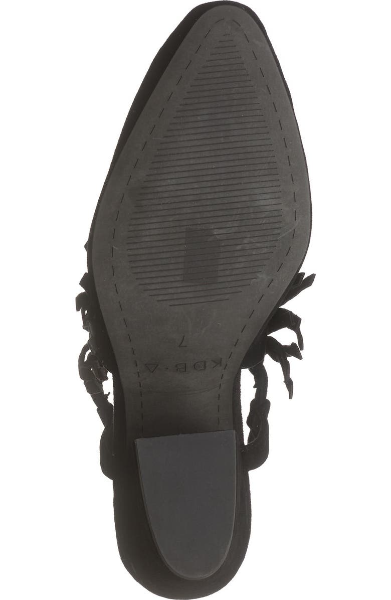 Kelsi Dagger Brooklyn Ilona Fringe Slingback Bootie, Alternate, color,