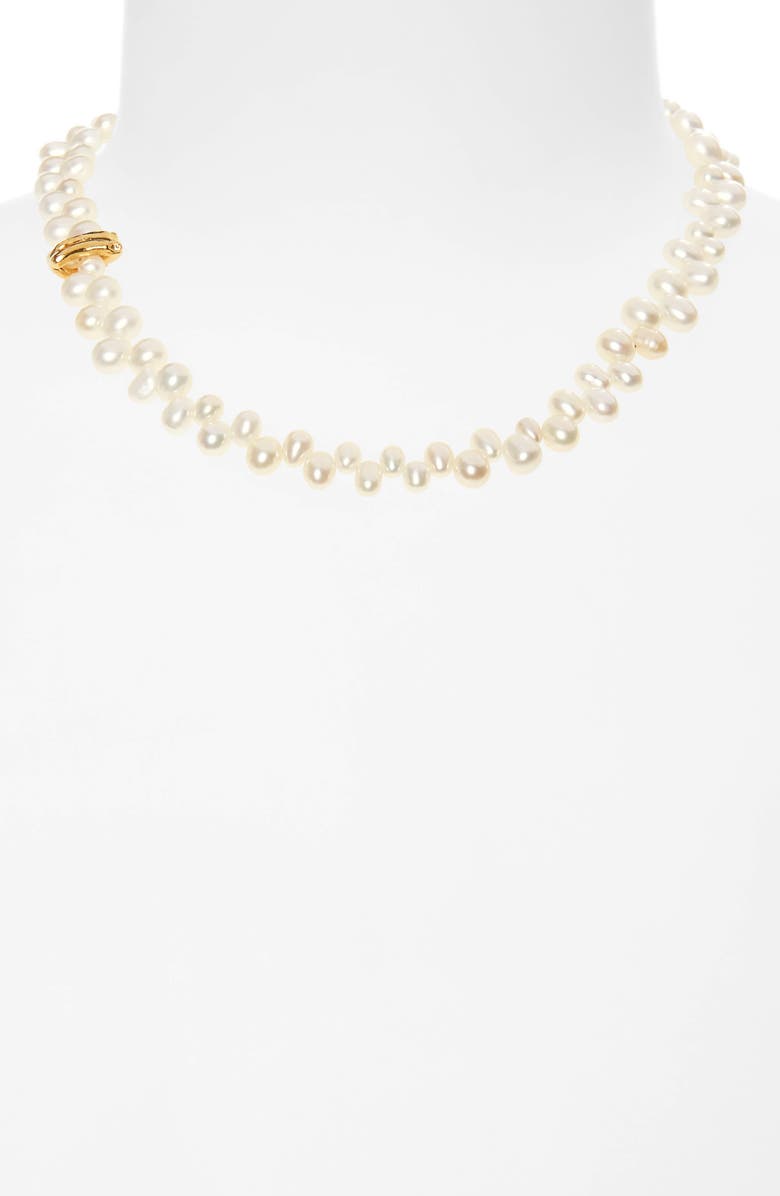 Alighieri La Calliope Genuine Pearl Necklace, Alternate, color,