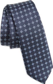 BOSS Geo Jacquard Silk Blend Tie
