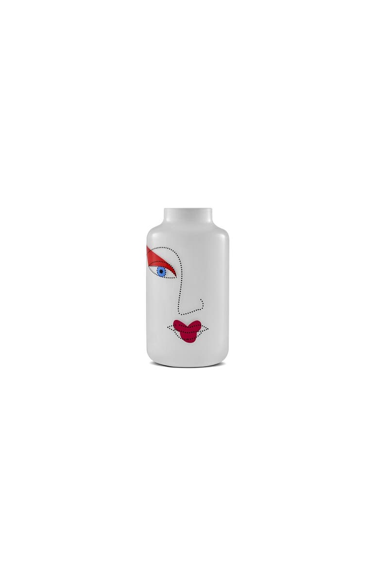 Rock and Pop Small Mini Magnolia Vase S, Main, color, Opal white