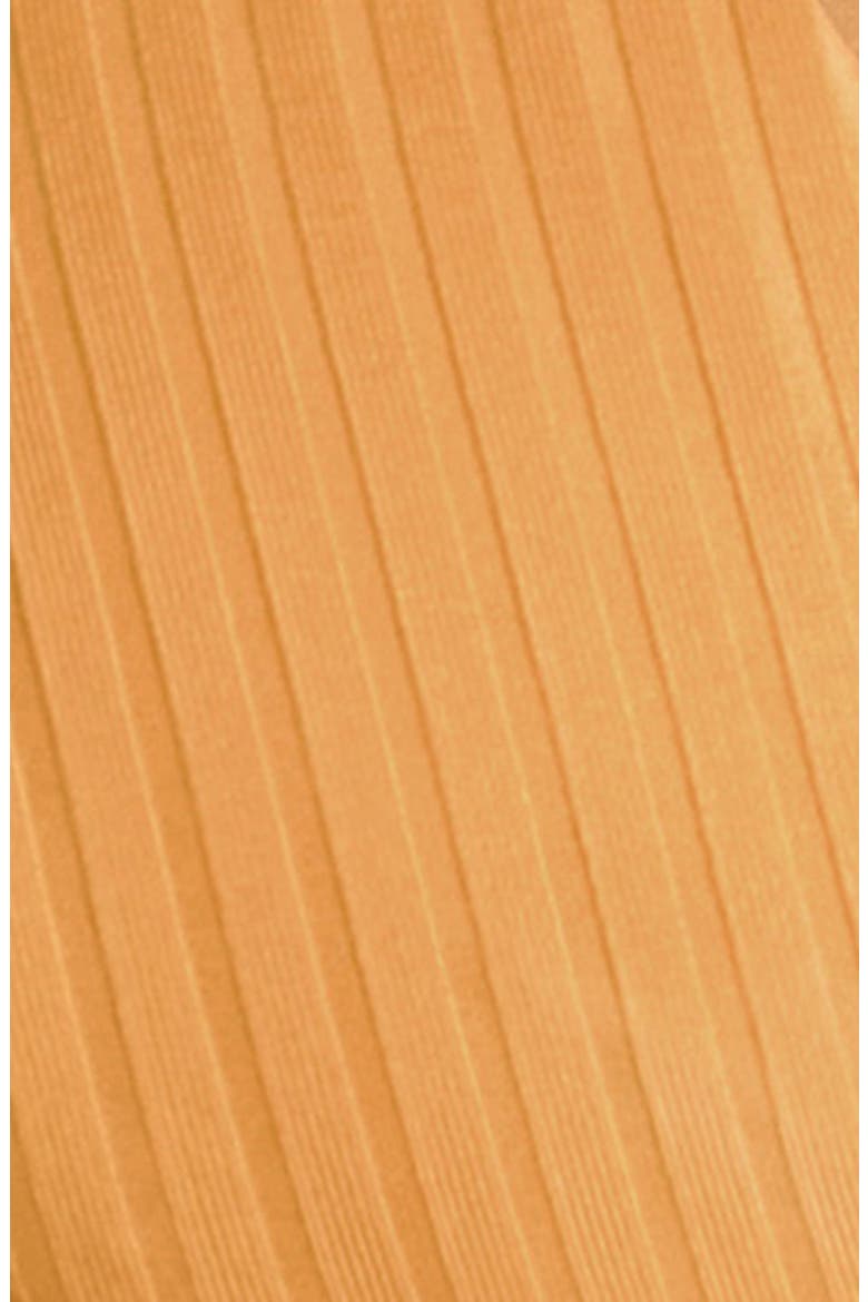 Moss Rib Bikini Top, Alternate, color, CREAMSICLE